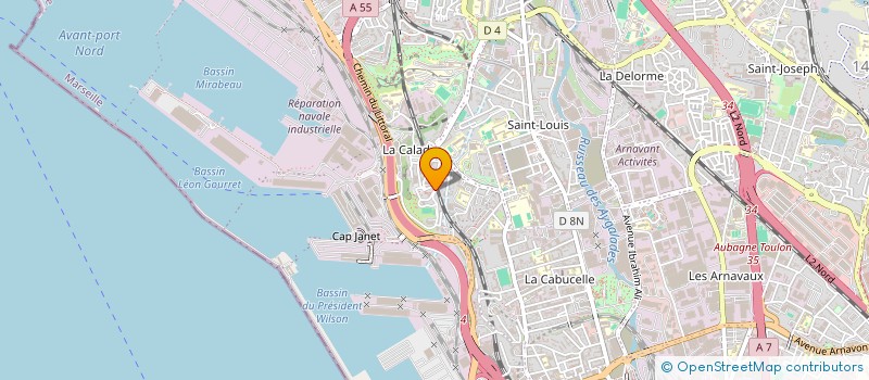 localisation de l'entreprise MONSIEUR CHRISTOPHE SCHMITT à MARSEILLE