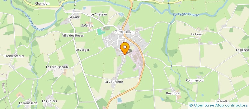 localisation de l'entreprise MONSIEUR CHRISTOPHE SCHMITT à GENOUILLAC