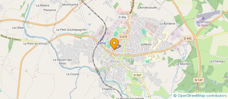 localisation de l'entreprise MONSIEUR CHRISTOPHE SCHNEIDER à BELLAC