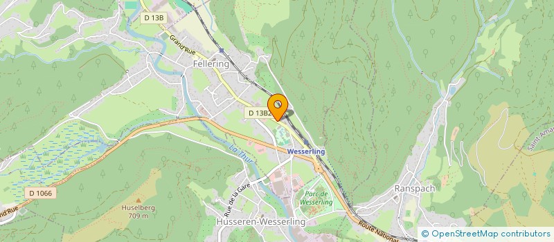localisation de l'entreprise MONSIEUR CHRISTOPHE SCHNOEBELEN à HUSSEREN-WESSERLING