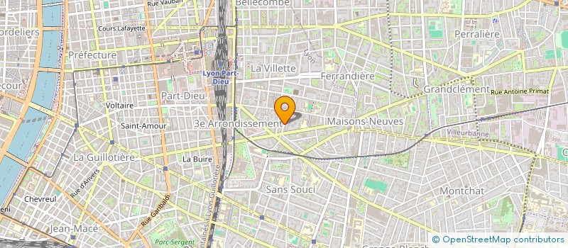 localisation de l'entreprise MONSIEUR CHRISTOPHE SCHOHN  LYON