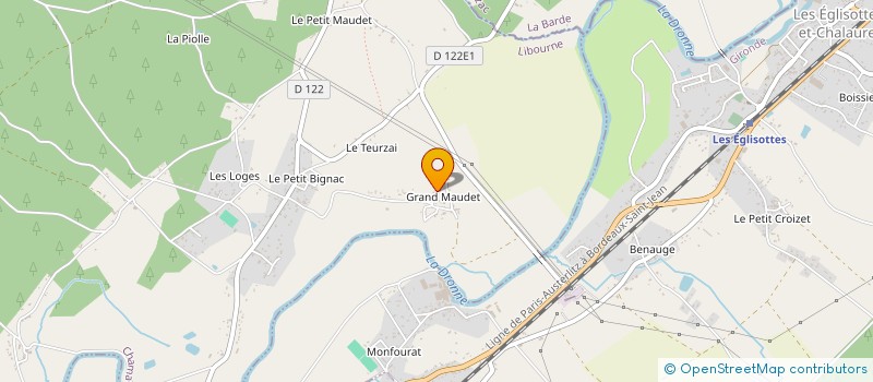 localisation de l'entreprise MONSIEUR CHRISTOPHE SCOMA à CHAMADELLE