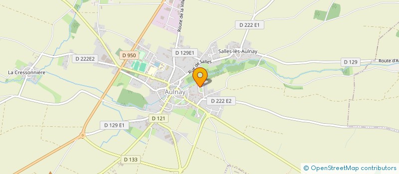 localisation de l'entreprise MONSIEUR CHRISTOPHE SEBASTIEN  AULNAY