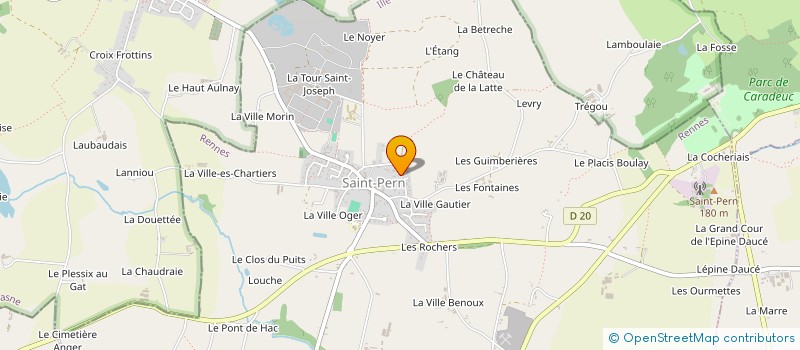 localisation de l'entreprise MONSIEUR CHRISTOPHE SEBILLET  SAINT-PERN