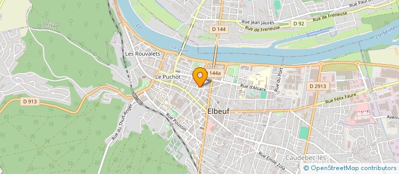 localisation de l'entreprise MONSIEUR CHRISTOPHE SEIDMAN  ELBEUF