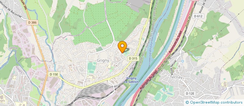 localisation de l'entreprise MONSIEUR CHRISTOPHE SEIGNEZ  GRIGNY