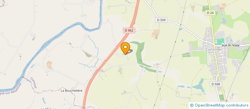 localisation de l'entreprise MONSIEUR CHRISTOPHE SEILLERY  COMMER