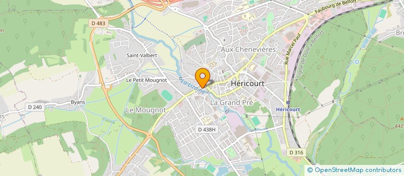 localisation de l'entreprise MONSIEUR CHRISTOPHE SEMAL à HERICOURT