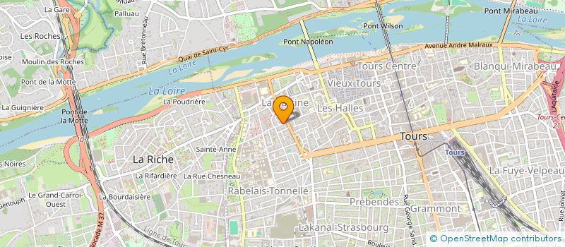 localisation de l'entreprise MONSIEUR CHRISTOPHE SEMUR  TOURS