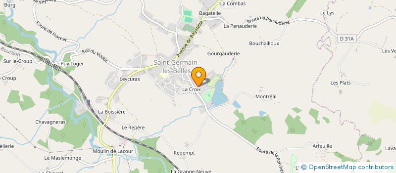 localisation de l'entreprise MONSIEUR CHRISTOPHE SENEGAS  MAGNAC-BOURG