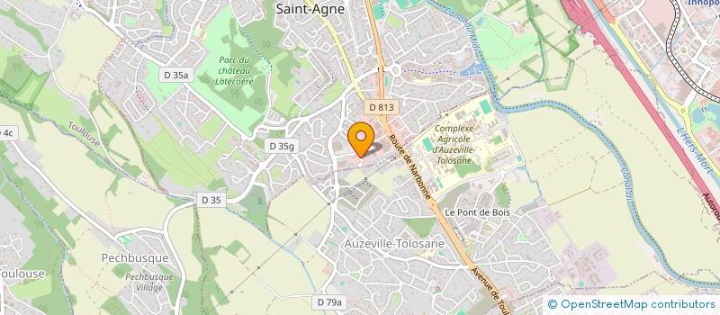 localisation de l'entreprise MONSIEUR CHRISTOPHE SERGENT à RAMONVILLE-SAINT-AGNE