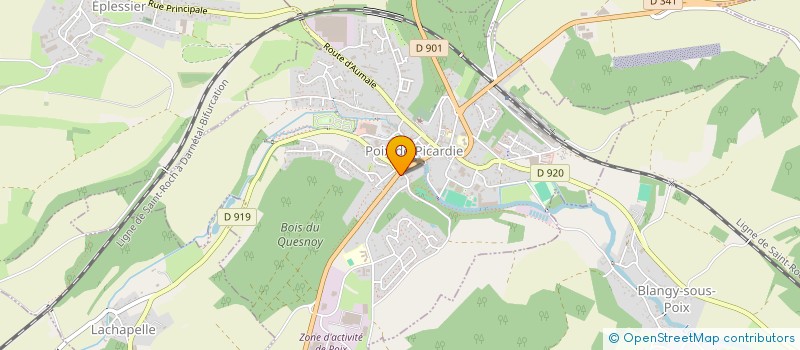 localisation de l'entreprise MONSIEUR CHRISTOPHE SERGENT à POIX-DE-PICARDIE