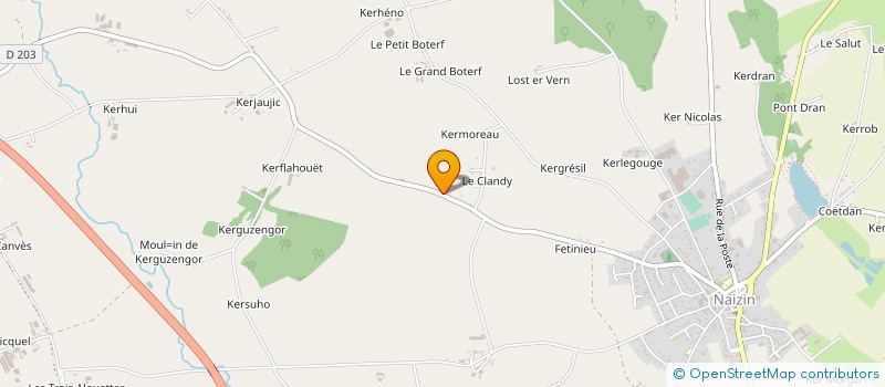 localisation de l'entreprise MONSIEUR CHRISTOPHE SERMAND  EVELLYS