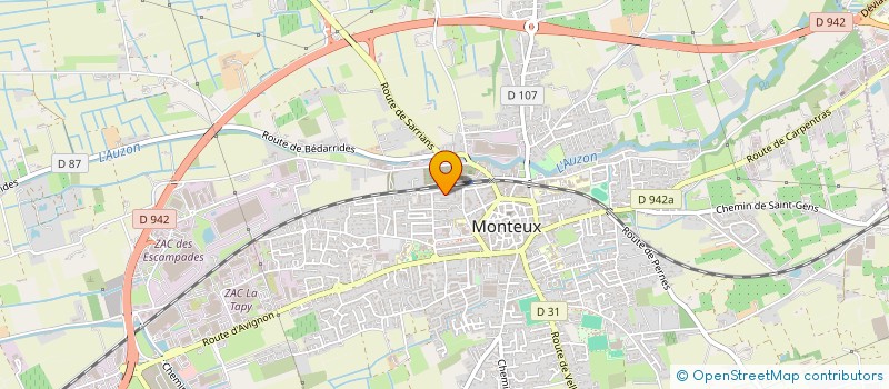 localisation de l'entreprise MONSIEUR CHRISTOPHE SERRANO à MONTEUX