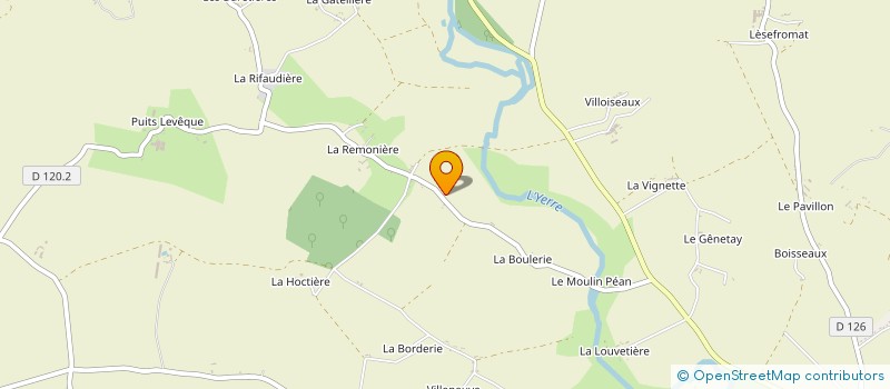localisation de l'entreprise MONSIEUR CHRISTOPHE SERREAU à VALD'YERRE