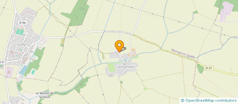 localisation de l'entreprise MONSIEUR CHRISTOPHE SERVAIS  VINANTES