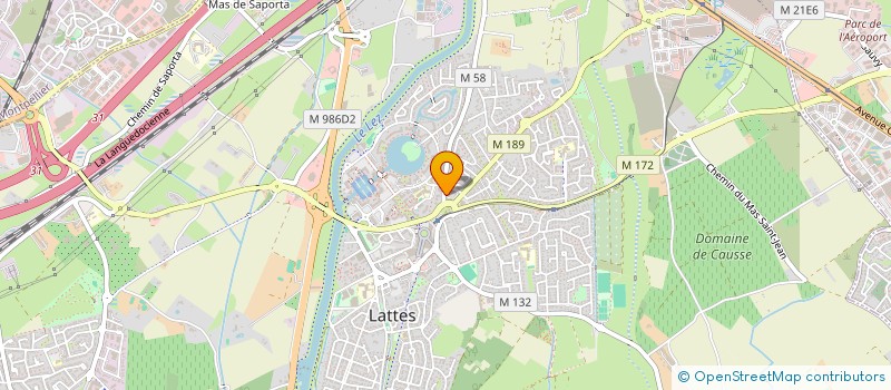 localisation de l'entreprise MONSIEUR CHRISTOPHE SEVETTE à LATTES