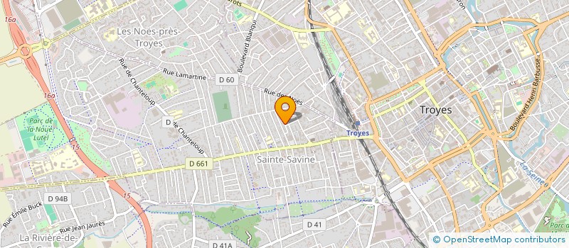 localisation de l'entreprise MONSIEUR CHRISTOPHE SICHNKNECHT  SAINTE-SAVINE