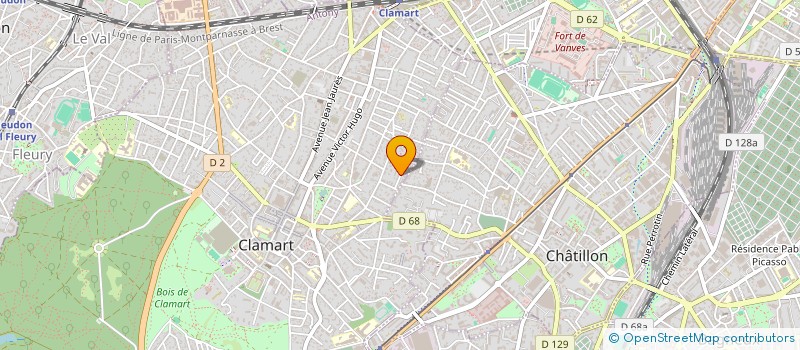 localisation de l'entreprise MONSIEUR CHRISTOPHE SIKON à CLAMART