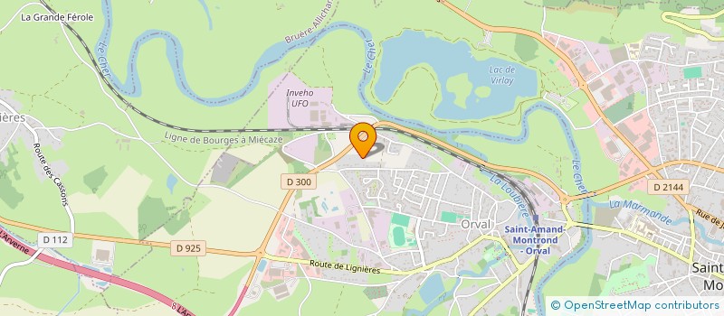 localisation de l'entreprise MONSIEUR CHRISTOPHE SIMON  ORVAL