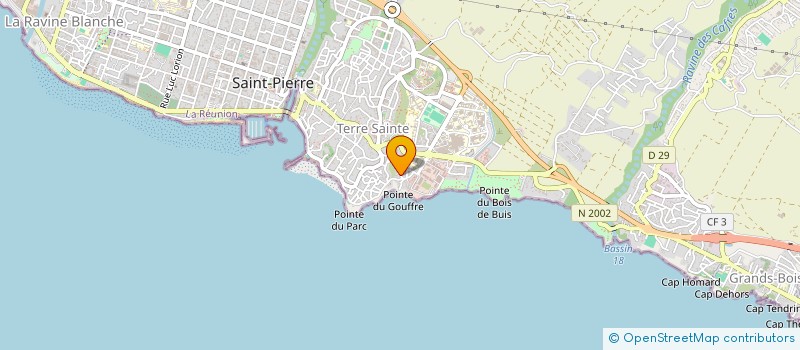 localisation de l'entreprise MONSIEUR CHRISTOPHE SINAPIN à SAINT-PIERRE