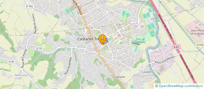 localisation de l'entreprise MONSIEUR CHRISTOPHE SINTES à CASTANET-TOLOSAN