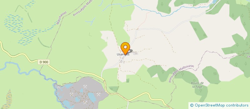 localisation de l'entreprise MONSIEUR CHRISTOPHE SIRVENS  GREZES