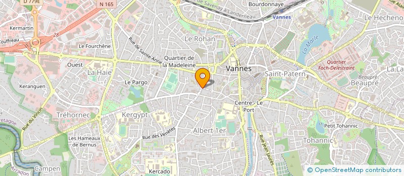 localisation de l'entreprise MONSIEUR CHRISTOPHE SIVADIER à VANNES