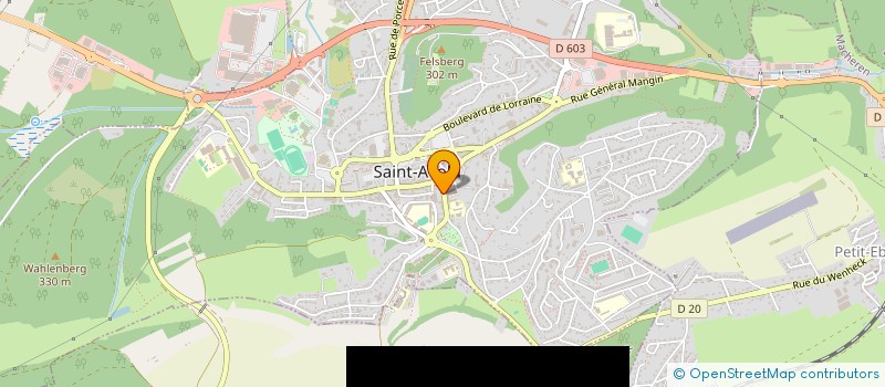 localisation de l'entreprise MONSIEUR CHRISTOPHE SMOLEN  SAINT-AVOLD