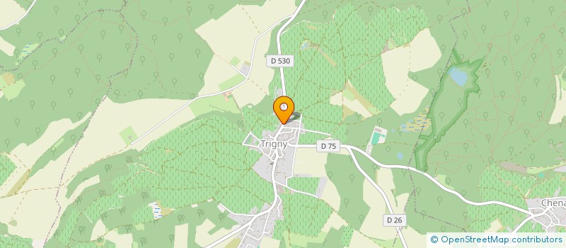 localisation de l'entreprise MONSIEUR CHRISTOPHE SOBRA  TRIGNY