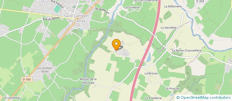 localisation de l'entreprise MONSIEUR CHRISTOPHE SOLANO à CHEMILLE-EN-ANJOU