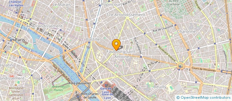 localisation de l'entreprise MONSIEUR CHRISTOPHE SOLER  PARIS