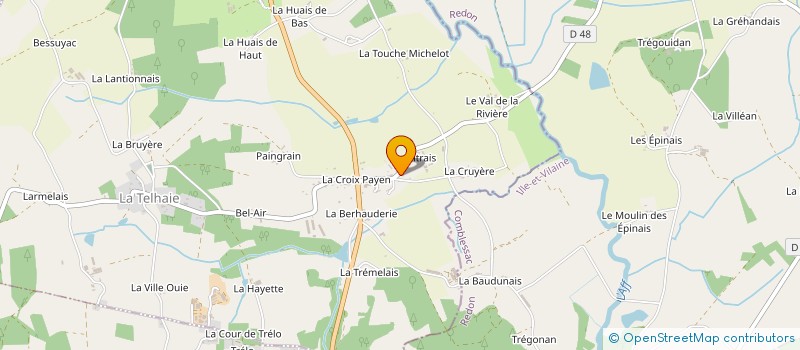 localisation de l'entreprise MONSIEUR CHRISTOPHE SOREL  GUER