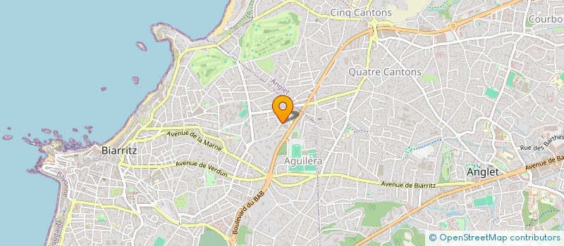 localisation de l'entreprise MONSIEUR CHRISTOPHE SOUBIRON à BIARRITZ