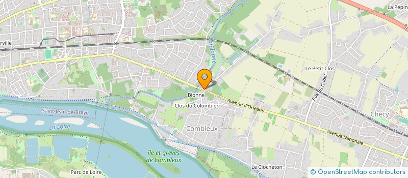 localisation de l'entreprise MONSIEUR CHRISTOPHE SOUCHET  CHECY