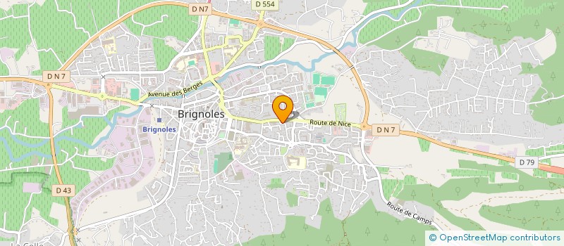 localisation de l'entreprise MONSIEUR CHRISTOPHE SOUCHON à BRIGNOLES
