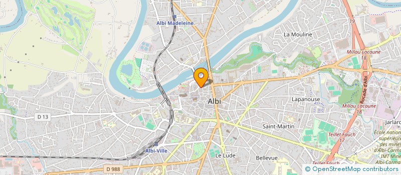 localisation de l'entreprise MONSIEUR CHRISTOPHE SOULAYRES à ALBI