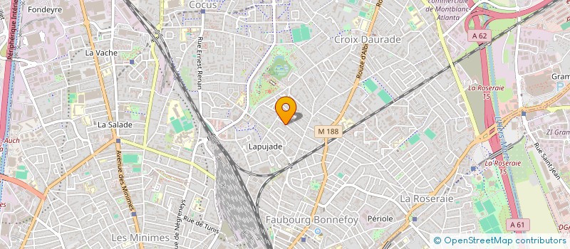 localisation de l'entreprise MONSIEUR CHRISTOPHE SOULE à TOULOUSE