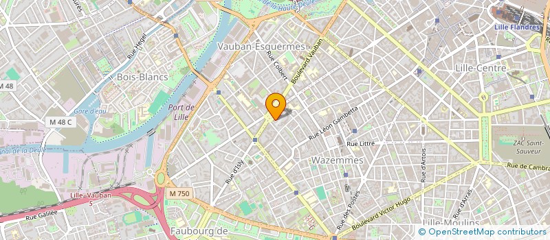 localisation de l'entreprise MONSIEUR CHRISTOPHE SOULIER à LILLE
