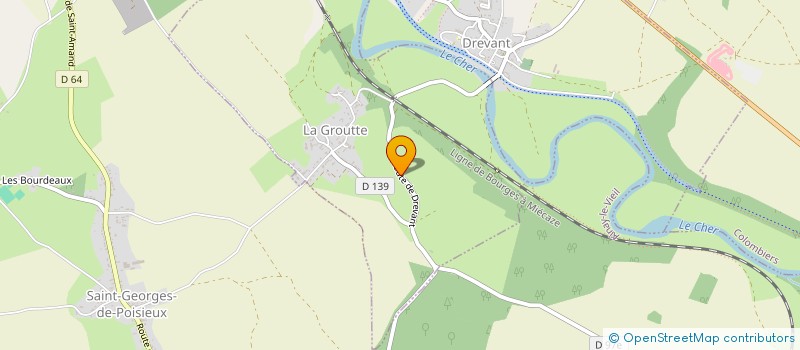 localisation de l'entreprise MONSIEUR CHRISTOPHE SOUPAULT  LA GROUTTE