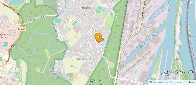 localisation de l'entreprise MONSIEUR CHRISTOPHE STAHL  STRASBOURG