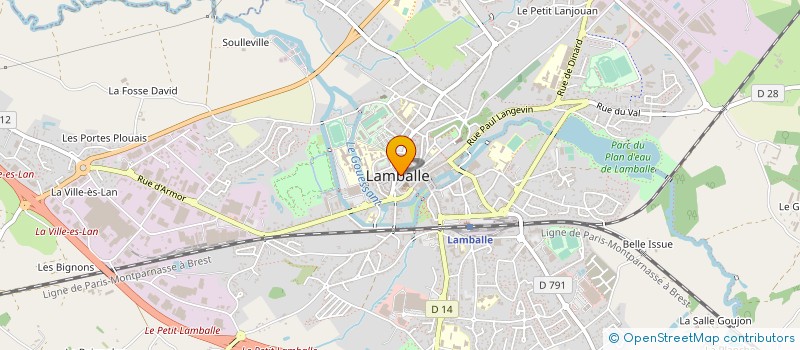 localisation de l'entreprise MONSIEUR CHRISTOPHE STEINBACH à LAMBALLE-ARMOR