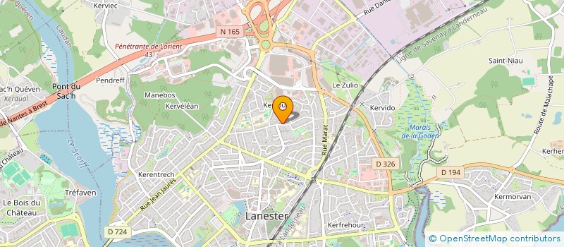 localisation de l'entreprise MONSIEUR CHRISTOPHE STEMER  LANESTER