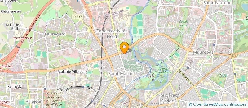 localisation de l'entreprise MONSIEUR CHRISTOPHE STENEGRY à RENNES