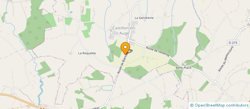 localisation de l'entreprise MONSIEUR CHRISTOPHE SUARD à SAINT-PIERRE-EN-AUGE