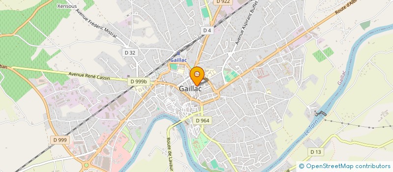 localisation de l'entreprise MONSIEUR CHRISTOPHE SUCRET  GAILLAC