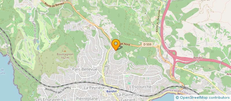 localisation de l'entreprise MONSIEUR CHRISTOPHE SUPPA  BANDOL