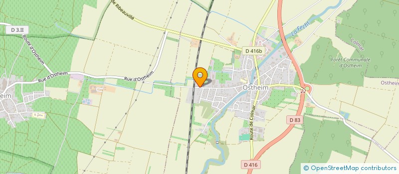 localisation de l'entreprise MONSIEUR CHRISTOPHE SUTY  OSTHEIM