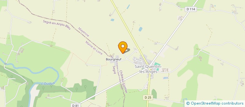 localisation de l'entreprise MONSIEUR CHRISTOPHE SZEWCZUK  SEGRE-EN-ANJOU BLEU