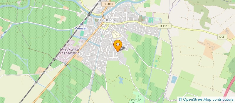 localisation de l'entreprise MONSIEUR CHRISTOPHE TABAKA  COURSAN